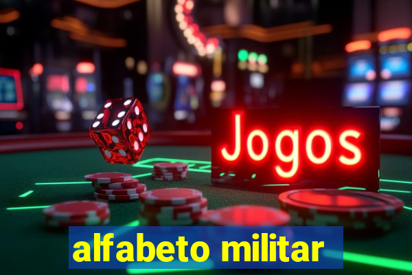 alfabeto militar